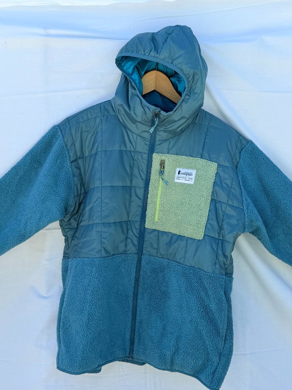 Cotopaxi Mens XL Trico Hybrid Hooded Jacket Full Zip